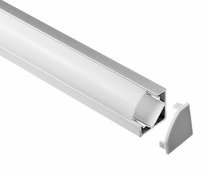 [Hot Item] LED Aluminium Profile Surface Mounted Corner LED Strip Profile for Lighting
