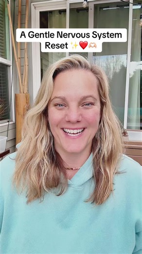 Let’s do a gentle nervous system. Reset this is going to help you feel calmer, more centered, less anxious, and it just might change your life. When we tap on the body, on these points, we help release excess energy and emotion that is stored and stuck in the body. This technique is a somatic practice, that turn on the parasympathetic nervous system, where we rest digest and heal. #fyp #healingtiktok #healingjourney #chronicillness #anxiety