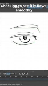 How to animate eyes blinking #art #drawingtutorial #animationtutorial #digitalart