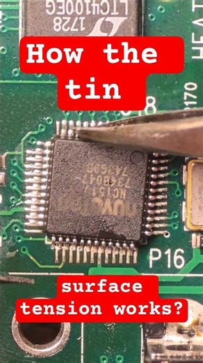 Precision Soldering! 48-Pin SMD IC Installation with Hot Air & Self-Alignment Magic ✨
