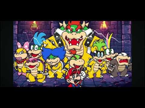 Triple trouble koopaings and bowser and bowser Jr vs Josh cover