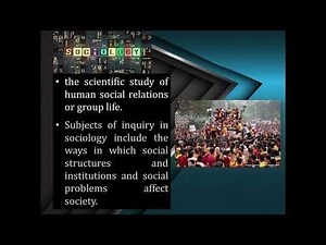 The Emergence of the Social Science and the Different Disciplines