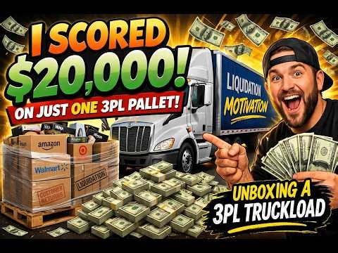 SCORING OVER $20K!!! ON ONLY ONE PALLET OF MY 3PL TRUCKLOAD!