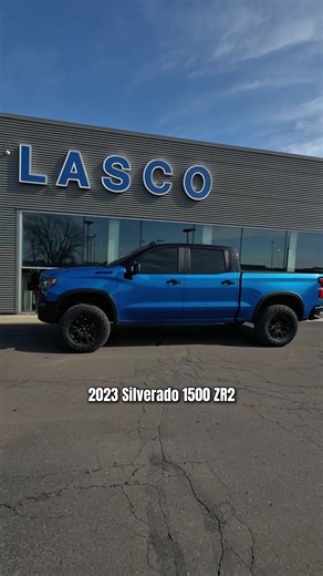 Looking for a lifted truck? The 2023 Chevrolet Silverado 1500 ZR2 is ready for any adventure. With V8 power, off-road capability, and bold style, this truck conquers every terrain. #LascoFord #forddealership #chevysilverado