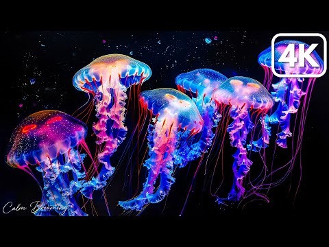 Stunning Jellyfish Aquarium • Relaxing Music for Sleep, Meditation & Yoga • Goodbye Insomnia #2