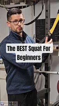 The BEST Squat For Beginners #squats #beginners