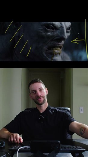 Anton Usikov set out to craft a dark forest monster scene using the Aputure Storm 80C