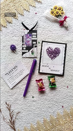 Thank You Gift Ideas 💜। #viralshorts #trendingnow #freegift #diycraft #giftideas