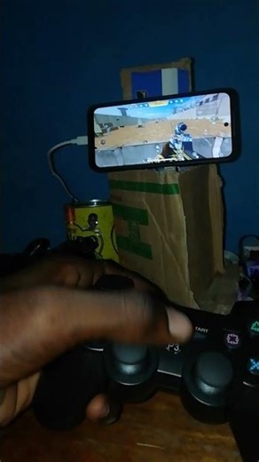 PS3 controller playing with blood strike on mobile