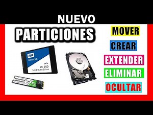 ✅ HARD DRIVE PARTITIONS in Windows 👉 CREATE, EXTEND, ERASE, MOVE, HIDE, REDUCE or ENLARGE