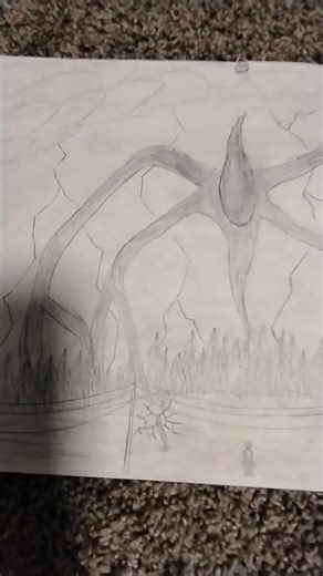 Mind Flayer shadow monster #strangerthings