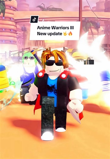 This is what y’all been waiting for? 😎 #roblox #robloxfyp #robloxtrend #newupdate #animewarriors3