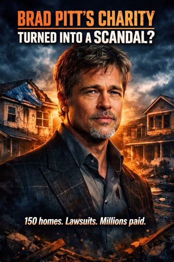 🚨 SHOCK! BRAD PITT’S CHARITY HOMES TURN INTO A MAJOR SCANDAL!