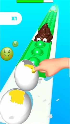 Run 3d 🌀❄-satisfying Android || mobile games #shorts #games #poprun3d