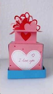 DIY Mini Pop-Up Box #papercraft #minicrafteria #music #shortviral #diycrafts #asethetic