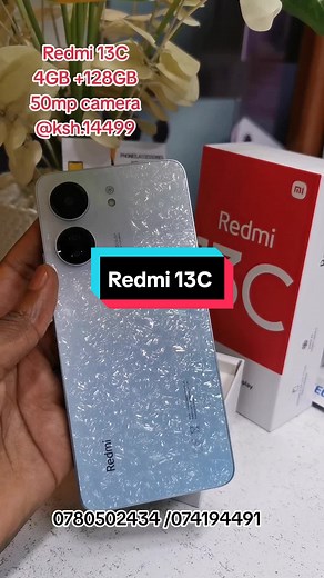 Redmi 13C: 50MP Camera and 128GB Storage in Kenya