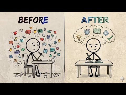 How Long Can You ACTUALLY Study Without Distraction? (Psychology Explained) || Not Fade up