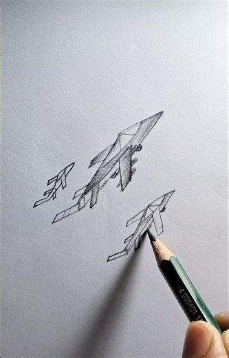 How to Draw a JET FIGHTER for Beginners (Step by Step) | 10 MINUTE Sketching Tutorial