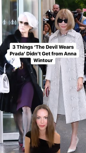 1.2M views · 2.2K reactions | ‘The Devil Wears Prada’ takes heavy inspiration — to say the least — from Vogue and Anna Wintour. While many of the details in the film are ridiculously accurate, some elements were very un-Anna. #devilwearsprada #thedevilwearsprada #merylstreep #annawintour #vogue #fashion #andysachs #annehathaway #film #movies | Amy Odell | Facebook