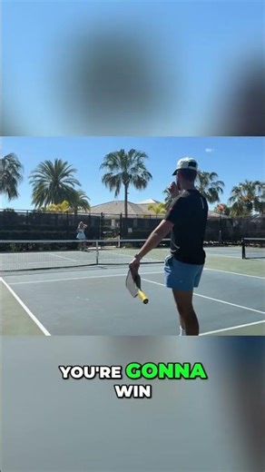 Make them make an error #pickleball #pickleballtips