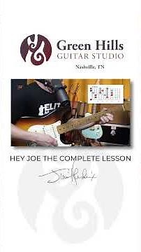 Jimi Hendrix - Hey Joe: The Complete Lesson Introduction
