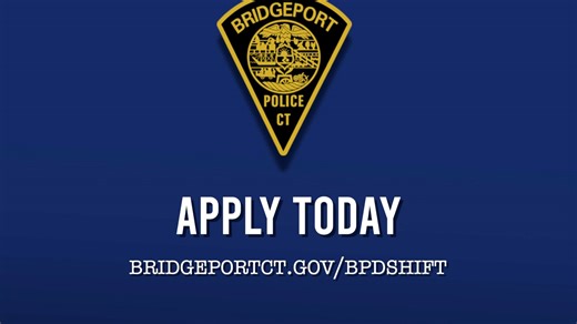 🚨Now’s your chance to make a difference! The Bridgeport Police Department is accepting applications for new officers! Step up, serve your community, and start your career in law enforcement. Apply today: BridgeportCT.gov/BPDShift #BridgeportPD #JoinBPD #NowHiring #PoliceRecruitment #LawEnforcementCareers | Bridgeport Police Department