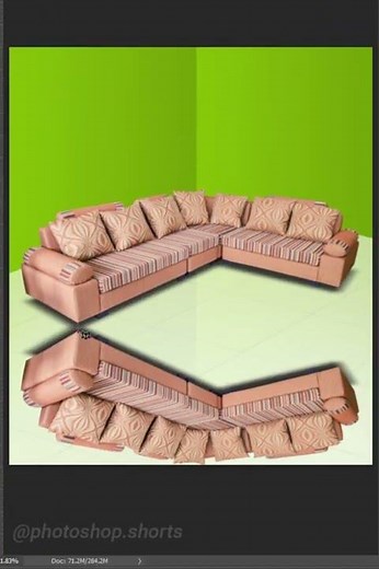 Perspective Reflection | Photoshop Shorts Video Tutorial