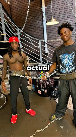 Speed & Kai Took Chained Together TOO FAR #shorts #ronaldo