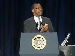 Dr. Benjamin Carson Addresses National Prayer Breakfast, Criticizes Obamacare