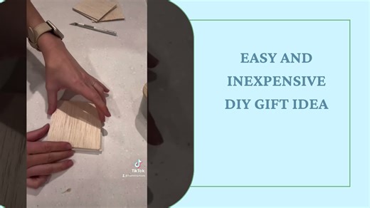 Easy and inexpensive DIY gift idea