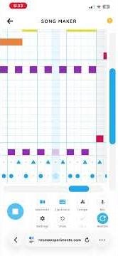 Gravity Falls Intro on Chrome Music Lab