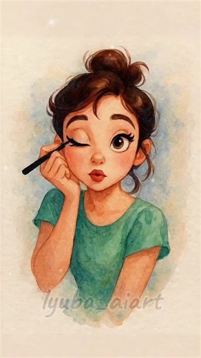 When Thin Eyeliner Turns into a Panda Look