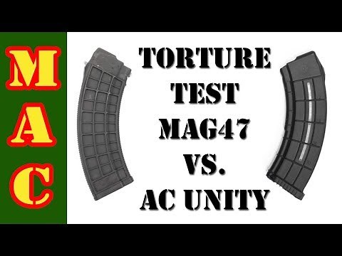 AK Mag Torture Test: AC Unity vs. XTECH MAG47