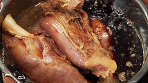 Special Chinese food braised beef production process