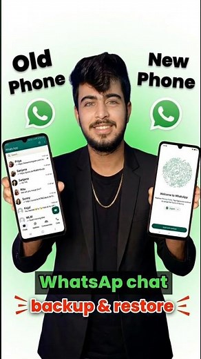 WhatsApp backup restore android dusre phone me | WhatsApp data transfer: Old to New Phone