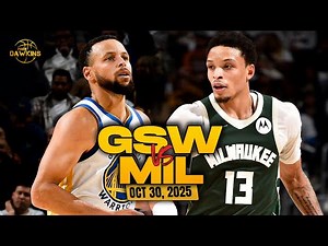 Golden State Warriors vs Milwaukee Bucks Full Game Highlights | Oct 30, 2025 | FreeDawkins