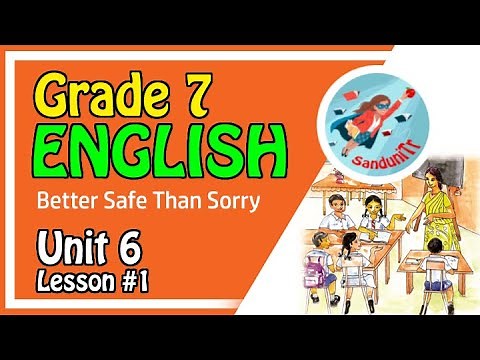 Grade 7 English Language [ Unit 6--Lesson 01] 🇱🇰🍔🍗🍬🍎