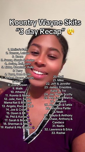 Kountry Wayne Skits: Hilarious 3 Day Recap with a Colorful Cast of Characters