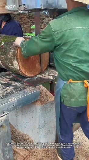 How to Cut Wood Planks Like a Pro 🌾 | Simple Workbench Hack