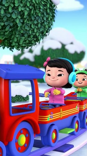 The Shape Train | Little Baby Bum Halloween Cartoons | Moonbug Halloween for Kids