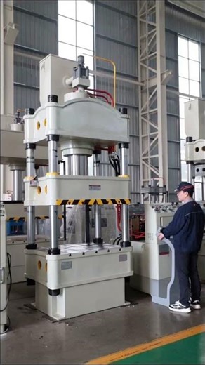 Hydraulic Press Test Run | Smooth & Powerful Performance #hydraulicpress #factory #forming