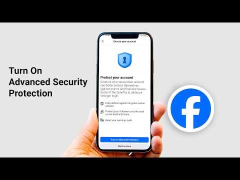 Turn On Advanced Security Protection — Facebook Creator Essentials
