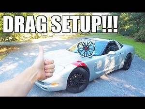 CUSTOM Forged Wheels For The Project C5!!! **With Drag Slicks**