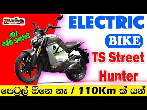 TS Street Hunter Electric Motorbike In Sri Lanka