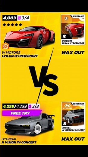 W Motor Lykan VS. Hyundai N Vision 74