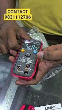 UNI-T 123D MULTI METER ,CONTACT 7439889731,9831112706 FOR ORDER #trending #multimeter