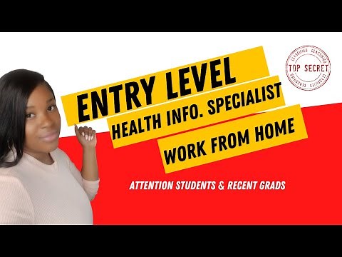 Remote | Entry Level | Health Information Specialist I