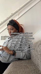 Me currently 😭 Who else? For those currently in a Season of Isolation feel free to Join the Isolation Group Chat to connect, grow and heal with other like minded people going through the exact same season 🙌🏽 This will help. Link in bio to join! | ISOLATION