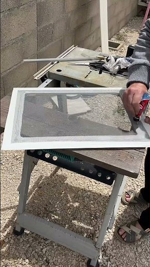 Fabriquer une moustiquaire DIY amovible v2 #diy #bricolage #mosquitoes #moustique #zeebang #shorts