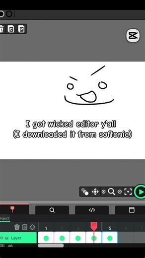 Wick editor, I might as well try animate here #animation #software #wickeditor